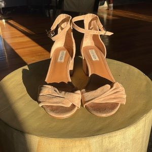 Steve Madden Nude Short Wedges